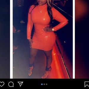Latex dress
